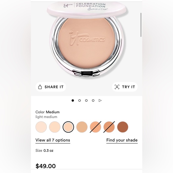 IT CELEBRATION FOUNDATION ILLUMINATION full coverage anti-aging hydrating powder - Picture 7 of 7